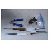 Kitchen Tools and Accessories Including Cutlery an