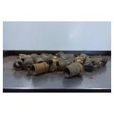 Vintage Brass Lamp Sockets and Components