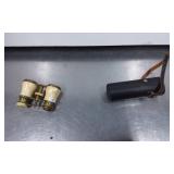 Brass and Bone Opera Glasses with Leather Case