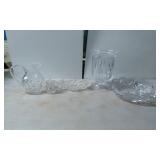 Pressed and Cut Glass Decorative Items