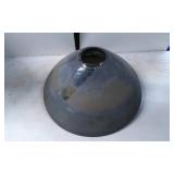 Hand-Painted Glass Lampshade with Landscape Design