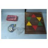 Vintage Double Nine Domino Set and Wooden Chinese