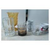 Glassware and Ceramic Mugs Including Indianapolis
