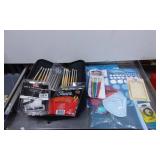 Art and Craft Supplies Including Loew Cornell Brus