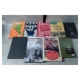 9 Hardcover Books in Mixed Genres