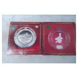 Goebel Mother's Day Crystal Glass Plates, Limited