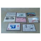 Nine Citizen's Band (CB) Radio QSL Cards and Postc