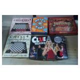 Board Games Including 'Clue: Liars Edition,' 'Juma