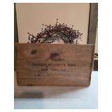 Wooden Storage Box by Charles Scribner's Sons and