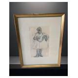 Framed Print of 