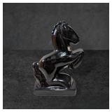 Ellie Smith Amethyst Glass Horse Figurine, 8-Inch