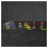 LTD. Deetail Plastic Arab Warrior Figures Made in