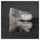 Rabbit Fur Gloves, Made in China, Size Medium, 16