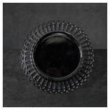 Reticulated Sawtooth Edge 9.5-Inch Black Amethyst