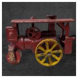 Antique 1930s Cast Iron Toy Steamroller with Origi