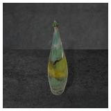 Handblown Art Glass Vase, 8 1/4 Inches Tall