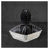 Vintage Martinsville Vanity Trinket Box in Black A