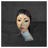 Vintage 1965 Brower Marwal Asian Beauty Head Bust