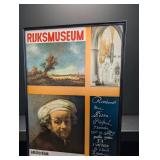 Framed Rijksmuseum Rembrandt Poster with Amsterdam