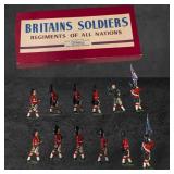 Britains Soldiers Blackwatch Color Party Set No. 2