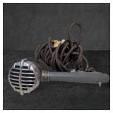 Astatic Vintage Handheld Microphone, 8 in Tall, wi