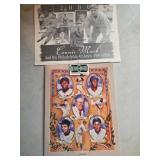 Two Baseball Memorabilia Items: 2000 Calendar and