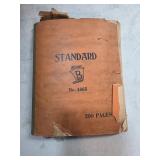 Vintage Standard No. 4865 Notebook with Hand-Colle