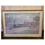 1984 Hugh G. Ryan Jr. Signed Lithograph of a Histo