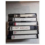 Six Blank and Recorded VHS Tapes by Scotch, Fuji,