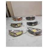 Fifty Assorted Safety Glasses with Various Lens Ti