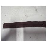 1 Pound of 11.5-Inch Brown Zippers