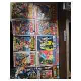 Ten Assorted Comic Books Featuring Red Wolf, Weird