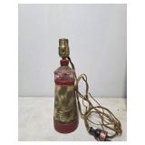 Metal Lighthouse Lamp with Brass Socket and Worn F