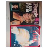 Two Vintage Magazines: People Weekly (1997) and Ti