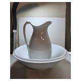 Henry Alcock & Co. Parisian Porcelain Pitcher and