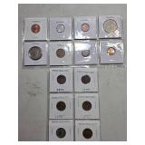 Foreign Coins and Indian Head Cents