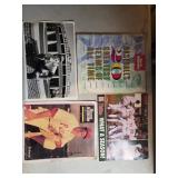 Baseball Memorabilia Including Magazines, Posters,