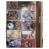 Ten Assorted Comic Books Featuring Various Publish