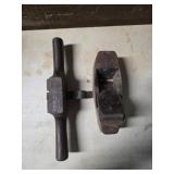 Two Wood Shaving Tools: Wooden Hand Plane and Meta