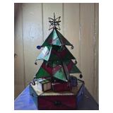 Special Times Lighted Stained Glass Christmas Tree