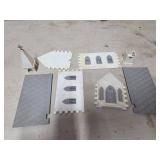 Plastic Model Kit of a Church-Style Building, Unas