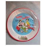 Vintage Yogi Bear Themed Poly-Coated Paper Plates