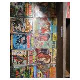 Ten Assorted Comic Books Featuring War, Western, a