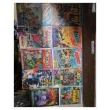 Ten Assorted Comic Books from Various Series and P