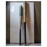 Wooden Baseball Bat, Metal Baseball Bat, and Prote