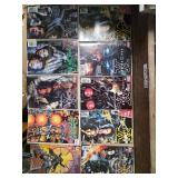 Ten Assorted Comic Books Featuring 