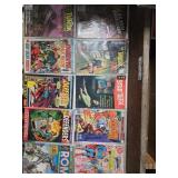 Ten Assorted Comic Books Featuring Various Series