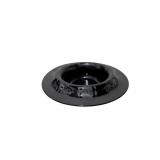 Vintage Paden City #210 Gothic Garden Black Glass