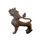 Antique Chinese Bronze Qilin Sculpture