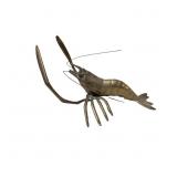 Mid-Century Modern Solid Brass Crustacean Sculptur